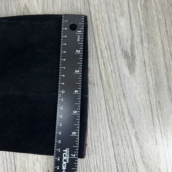 Anne Klein black suede high boots - Picture 13 of 16